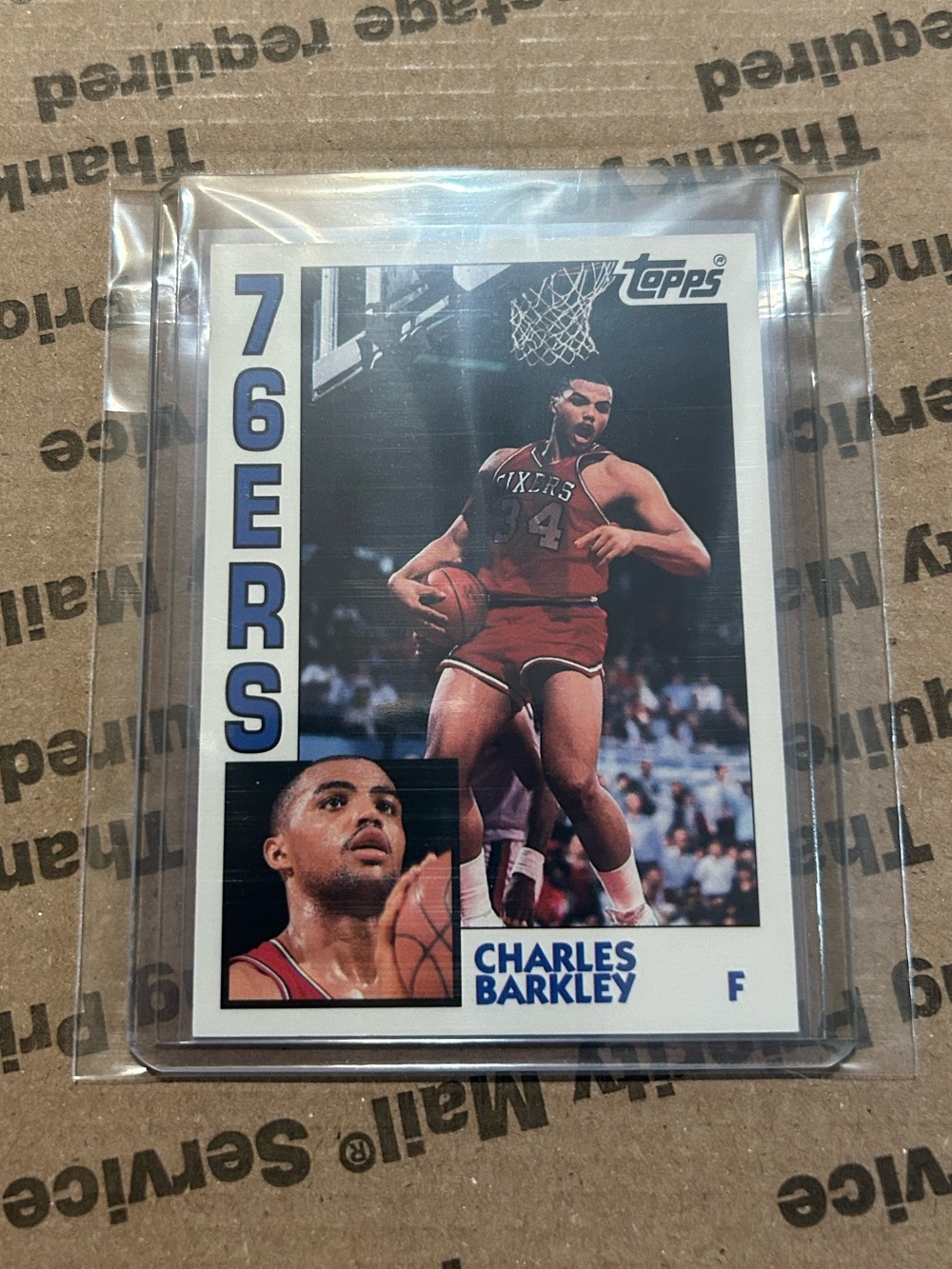 Charles Barkley ‘93 Topps Card No. 44